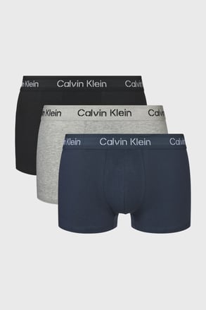 3PACK Bokserki Calvin Klein Stencil Logo