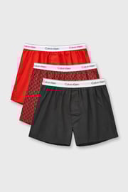 3PACK Szorty Calvin Klein Cotton Stretch Slim Fit