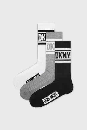 3 PACK къси чорапи DKNY Reed