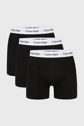 3 PACK boxeri Calvin Klein Cotton stretch core