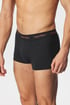 3PACK Boxerky Calvin Klein Cotton Stretch Low Rise 3pU2664GII_box_09 - čiernooranžová