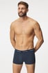 3PACK  Calvin Klein Cotton Stretch II boxeralsó 3pU2664G_box_53 - kékes-fekete