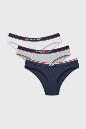 3PACK Športne bombažne hlačke Reebok Gemra 3PACK Športne bombažne hlačke Reebok Gemra