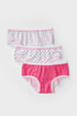 3PACK Gaćice za djevojčice Mix and Match 3p_124_kal_01