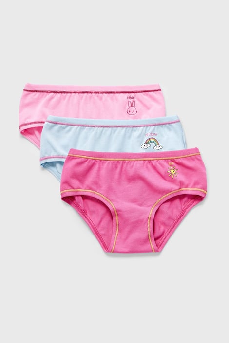 3PACK Dekliške hlačke Rainbow 3PACK Dekliške hlačke Rainbow
