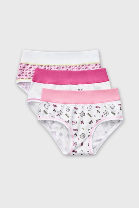 3PACK Dívčí kalhotky Gattini 3PACK Dívčí kalhotky Gattini