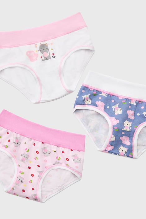 3PACK Dívčí kalhotky Gattina