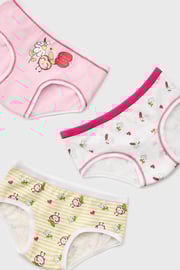 3PACK Σλιπ για κορίτσια Libellula βαμβακερό