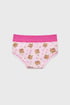 3PACK Dívčí kalhotky Tigrotta bavlněné 3p_813_kal_02