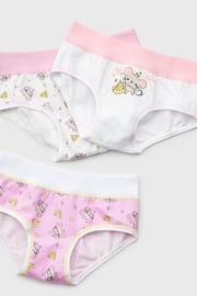 3er-PACK Mädchen-Slips Topolina aus Baumwolle