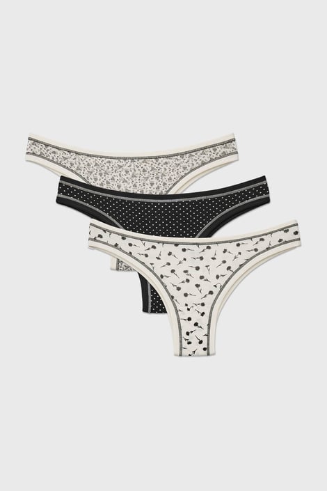 3PACK bombažnih brazilk Ester 3PACK bombažnih brazilk Ester