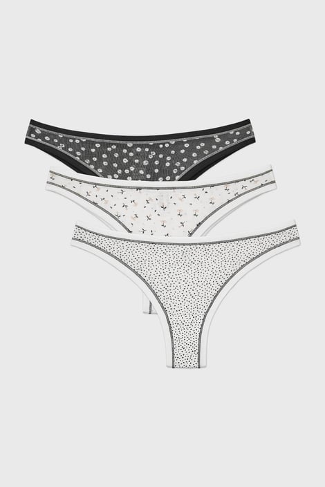 3er-PACK Brasil-Slip Ester aus Baumwolle