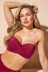 Biustonosz od stroju kąpielowego DIVA by IVA Bardot Burgundy 4191_4243_02