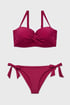 Dwuczęściowy strój kąpielowy DIVA by IVA Bardot Burgundy 4191_4243_sada_12
