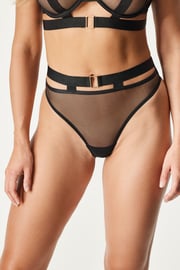 Tanga Bluebella Trinity met hoge taille