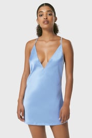 Satin Nachthemd Bluebella Clea kurz
