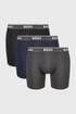 3PACK Bavlněné boxerky BOSS Power Long 467b5015-f956-4645-39e2-045db427cf00