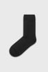 4 PACK Dámske ponožky Pieces Elisa 4P17098332_pon_06 - ČIERNA