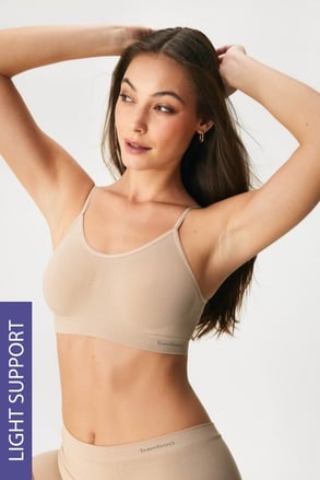 Biustonosz Bamboo Nature Bralette II bezszwowy
