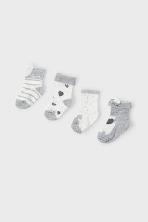 Набір із 4 пар шкарпеток для немовлят Mayoral Love