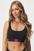 Modrček HUGO Red Label Bralette 50469652_02 - črna