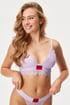Sutien HUGO Triangle Lace Purple Bralette întărit 50502786_531_01