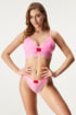 Grudnjak HUGO Triangle Lace Pink podstavljeni Bralette 50502786_664_03