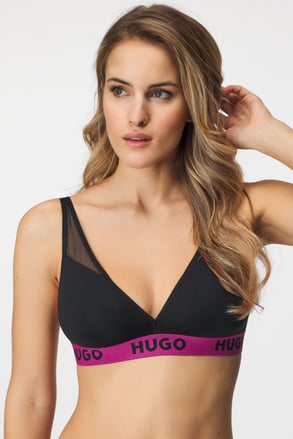 Сутиен HUGO Triangle Casual неподплатен