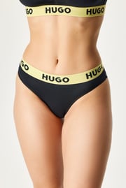 Klasické kalhotky HUGO Casual Black