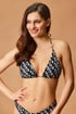 Bikini HUGO Bonnie 50515286_sada_04 - črna-bela