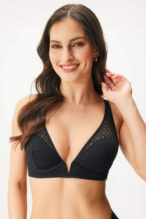 Σουτιέν BOSS Triangle B Lace ενισχυμένο Bralette Σουτιέν BOSS Triangle B Lace ενισχυμένο Bralette
