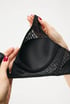 BOSS Triangle B Lace bélelt Bralette melltartó 50520390_05