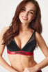 HUGO Triangle S Velvet Bralette melltartó 50527137_002_01