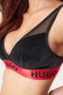 HUGO Triangle S Velvet Bralette melltartó 50527137_002_03