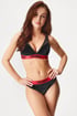 HUGO Triangle S Velvet Bralette melltartó 50527137_002_04