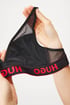 HUGO Triangle S Velvet Bralette melltartó 50527137_002_05