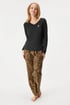 Ciepła damska piżama Ralph Lauren Gifting Fleece z długimi nogawkami 50fe1d15-f19e-4dcf-deed-9dfa3664c300