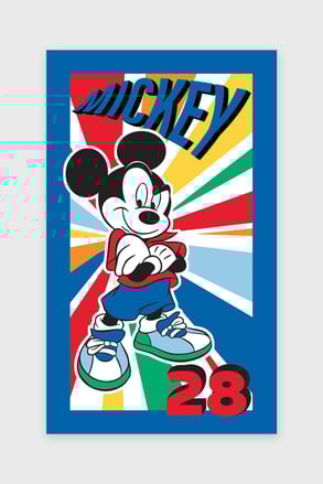 Mickey egér srác gyermek kéztörlő Mickey egér srác gyermek kéztörlő