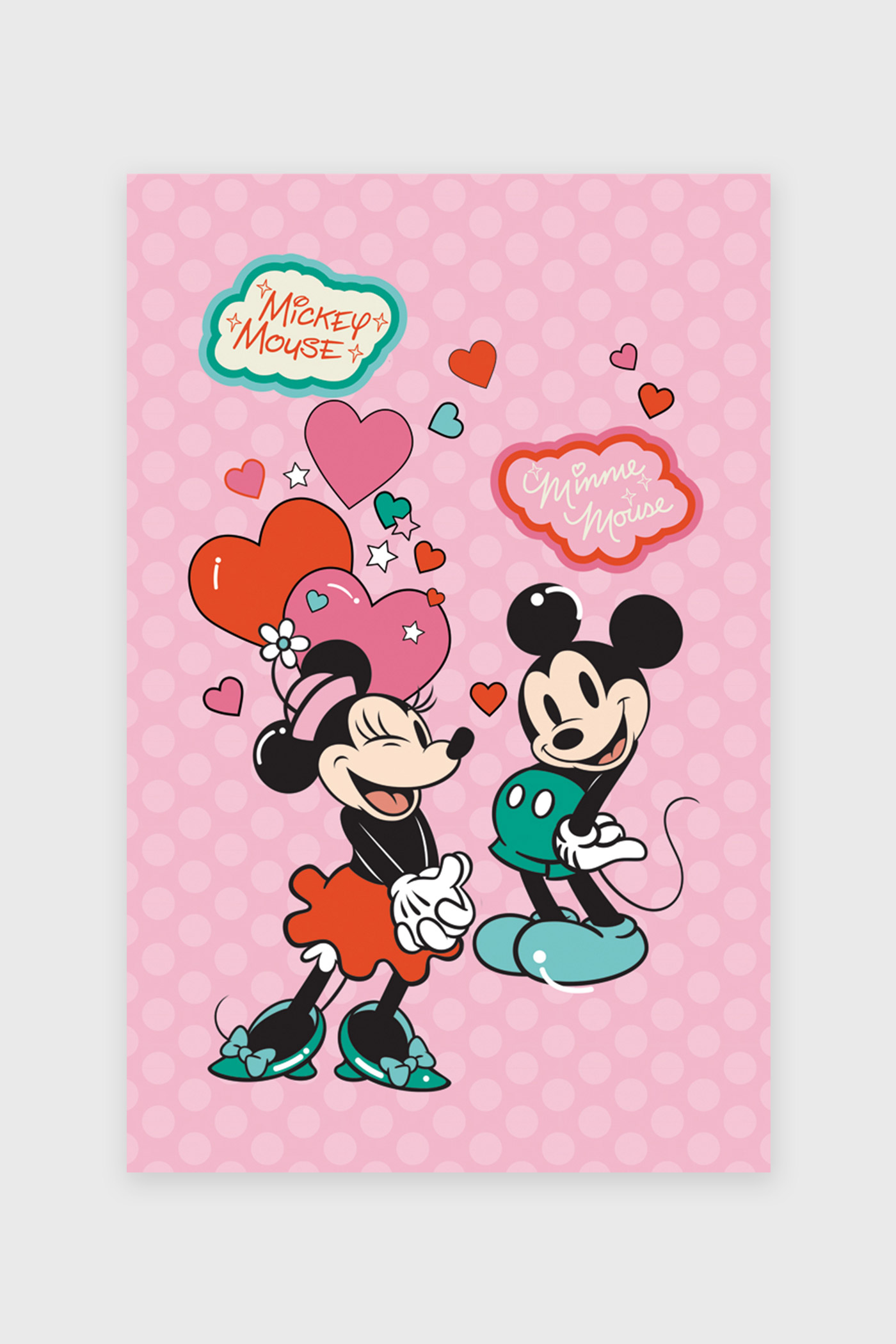 Minnie és Mickey egér gyermek kéztörlő | Astratex.hu