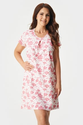 Cămașă de noapte de bumbac pentru femei Soft Cotton scurtă