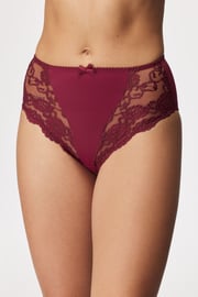 Majtki Winter Red z wysokim stanem