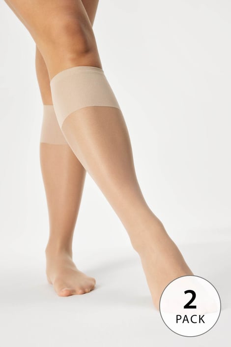 2PACK pantykousen Plus Size 20 DEN