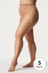 5PACK Plus Size Basic Matt 20 DEN harisnyanadrág 5PBasXL20matt_pun_13 - mandula