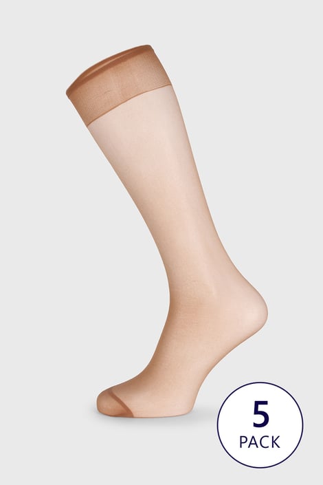 5PACK Νάιλον κάλτσες μέχρι το γόνατο 20 DEN | Astratex.gr