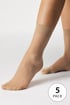 5 PACK Silonové ponožky Nylon 20 DEN 5PackNylonS_pon_34