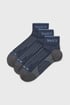 3PACK спортни памучни чорапи Azul до глезена 5f844bf8-4fc6-4756-91ae-b2c6dcd88300