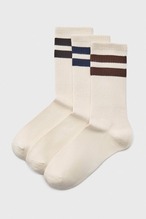 3PACK Ανδρικές αθλητικές κάλτσες JACK AND JONES JACTravis ψηλές