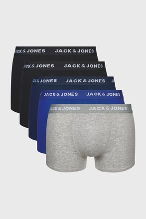 5PACK Boxeri JACK AND JONES Plain 5PACK Boxeri JACK AND JONES Plain