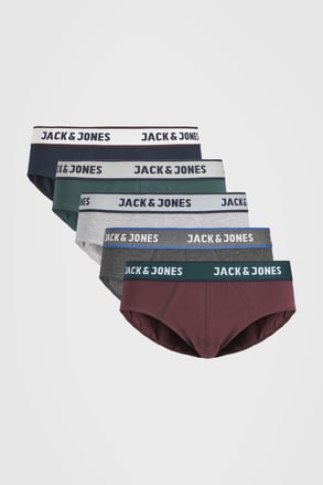 5 PACK chilot JACK AND JONES Solid