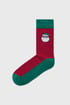 5PACK Șosete JACK AND JONES Santa înalte 5p12246290_pon_06 - rosu-verde